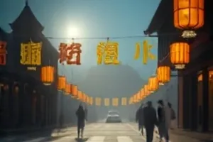 夜航灯塔与城市光影组成的片单主视觉